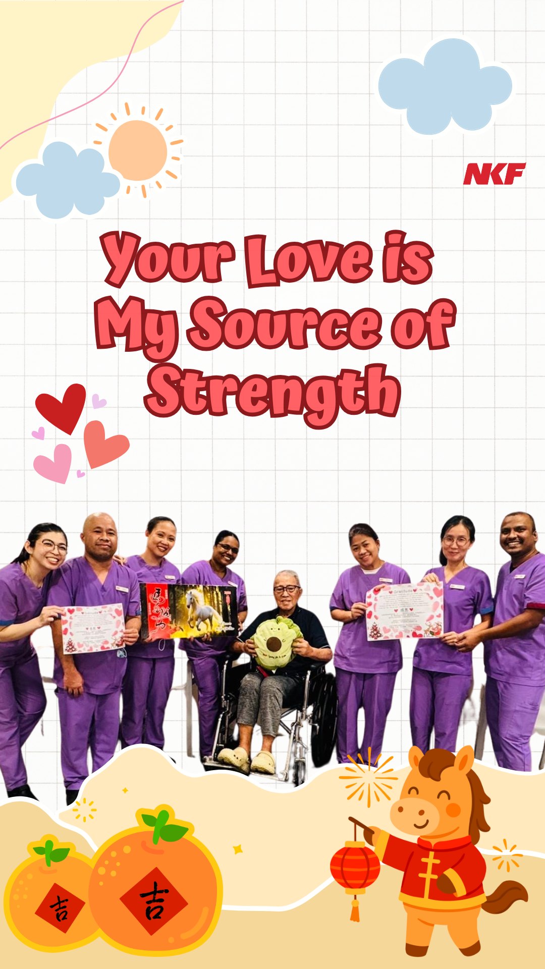 Mr Cai Yong Zhen, our patient at the NKF Dialysis…