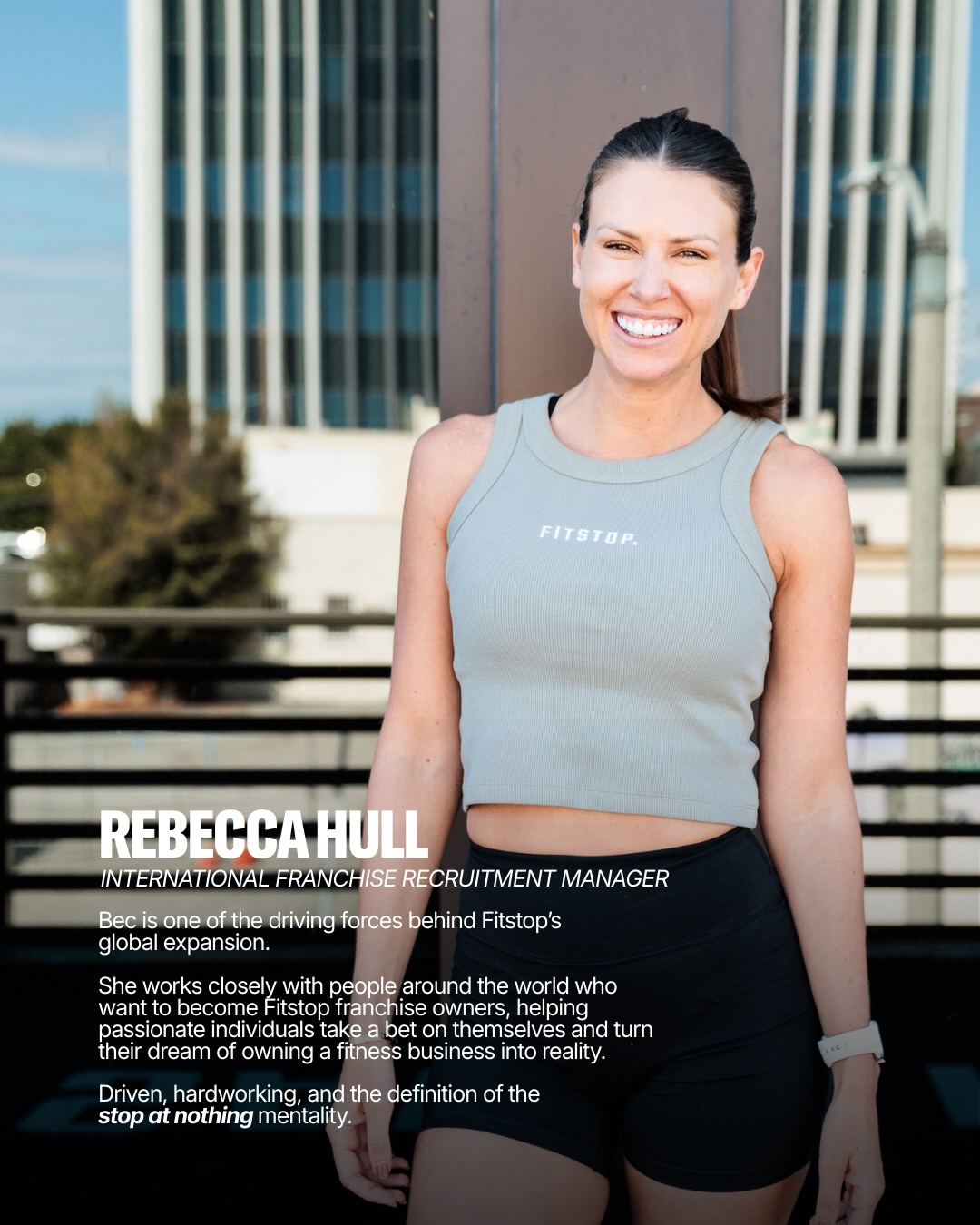 USA 10 MEET THE WOMEN OF FITSTOP HQ
Strong women build strong communities.
And behind Fitstop, there are some pretty incredible ones doing exactly that. 💪
This carousel is a small spotlight on the women behind the scenes who lead, build, create, and push the brand forward every day.
Grateful for these women and everything they do for the Fitstop community.