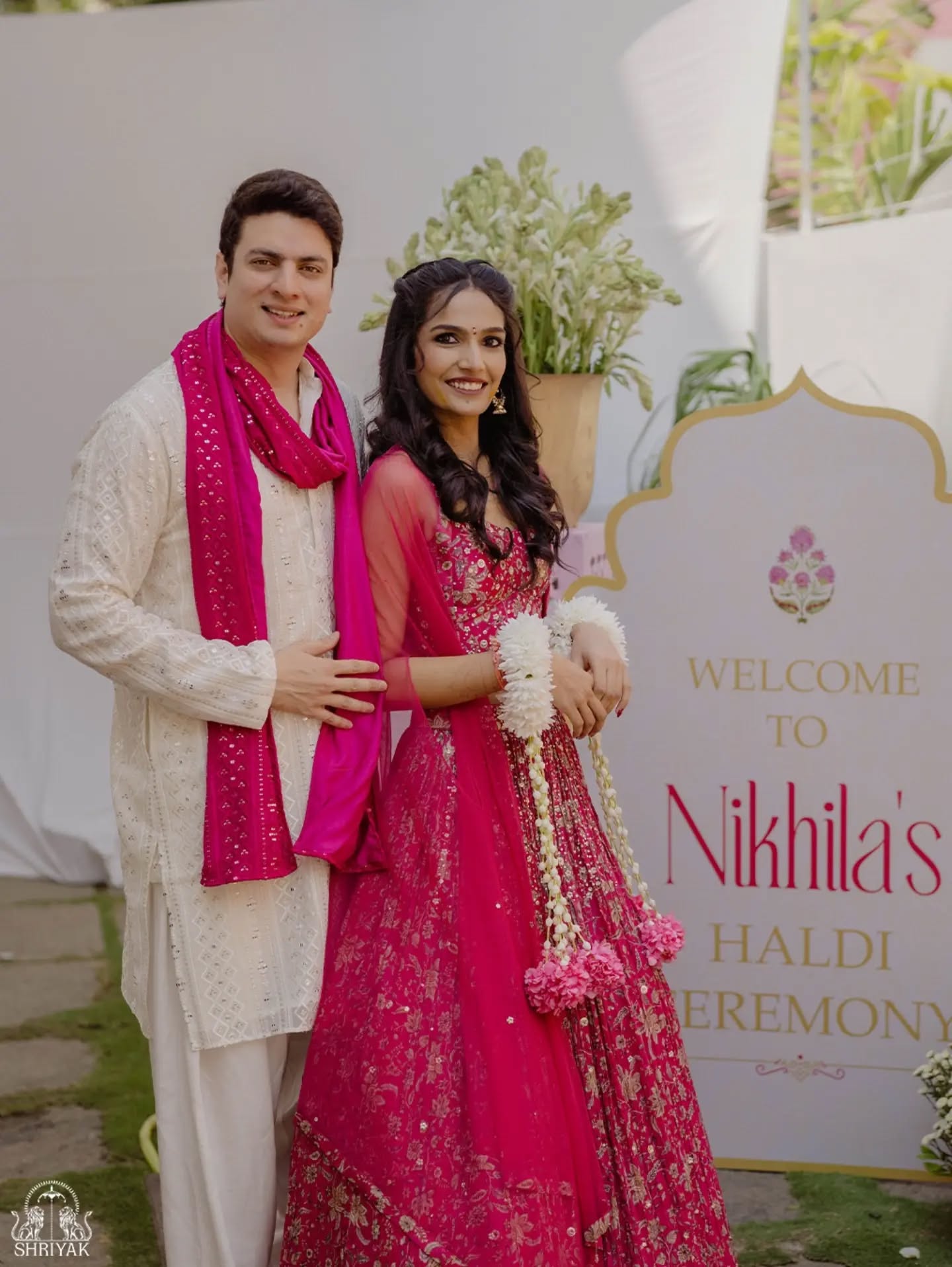 Love is in the pink đź©·
Nikhila & Rajeev’s haldi was full of happy faces and was just a beautiful day celebrating the two of them.