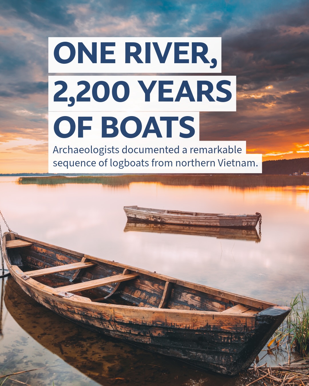 One river in northern Vietnam has yielded a remarkable record of more than 2,000 years of boatbuilding.
From the bed of the Kinh Thầy River at Cầu Bình, researchers documented 23 boat remains, including eight virtually complete logboat hulls and fragments of bows, sterns and planks. Radiocarbon dates place most of them between roughly 700 BCE and 1500 CE.
Many hulls showed signs of sophisticated work beyond simply hollowing out a tree trunk. The hulls could be widened during manufacture, while wooden thwarts or bulkheads helped maintain their expanded shape. Some boats also carried additional boards along their upper edges, attached through holes with fibre lashings.
Around 2,000 years ago, during the late Đông Sơn and Han periods, several examples reveal another solution: mortise-and-tenon joints locked with wooden dowels. One boat even combined these joints with lashing holes. In later centuries, other Cầu Bình boats were built without this particular system.
This shows that over 2,200 years, boatbuilders used, combined and abandoned different solutions while continuing a long tradition of wooden river craft in the northern Red River Delta.
Reference
Bellwood, Nguyễn, , Lê, Hung, & Calo. 2026. “A 2,200-Year Logboat Sequence (700 BCE–1500 CE) from the Northern Red River Delta, Vietnam.” International Journal of Nautical Archaeology.
DOI: 10.1080/10572414.2026.2717219
#VietnamArchaeology #SoutheastAsianArchaeology #MaritimeArchaeology #NauticalArchaeology #RedRiverDelta One river in northern Vietnam has yielded a remarkable record of more than 2,000 years of boatbuilding.
From the bed of the Kinh Thầy River at Cầu Bình, researchers documented 23 boat remains, including eight virtually complete logboat hulls and fragments of bows, sterns and planks. Radiocarbon dates place most of them between roughly 700 BCE and 1500 CE.
Many hulls showed signs of sophisticated work beyond simply hollowing out a tree trunk. The hulls could be widened during manufacture, while wooden thwarts or bulkheads helped maintain their expanded shape. Some boats also carried additional boards along their upper edges, attached through holes with fibre lashings.
Around 2,000 years ago, during the late Đông Sơn and Han periods, several examples reveal another solution: mortise-and-tenon joints locked with wooden dowels. One boat even combined these joints with lashing holes. In later centuries, other Cầu Bình boats were built without this particular system.
This shows that over 2,200 years, boatbuilders used, combined and abandoned different solutions while continuing a long tradition of wooden river craft in the northern Red River Delta.
Reference
Bellwood, Nguyễn, , Lê, Hung, & Calo. 2026. “A 2,200-Year Logboat Sequence (700 BCE–1500 CE) from the Northern Red River Delta, Vietnam.” International Journal of Nautical Archaeology.
DOI: 10.1080/10572414.2026.2717219
#VietnamArchaeology #SoutheastAsianArchaeology #MaritimeArchaeology #NauticalArchaeology #RedRiverDelta
